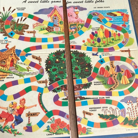 Vintage nostalgia edition Candy Land Board Game in metal tin - Picture 6 of 16